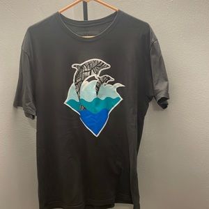 Large Pink Dolphin T-shirt